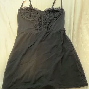 Urban ourfitters corset mini dress